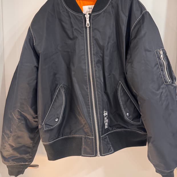 스투시 빌트 리버시블 봄버 자켓 L