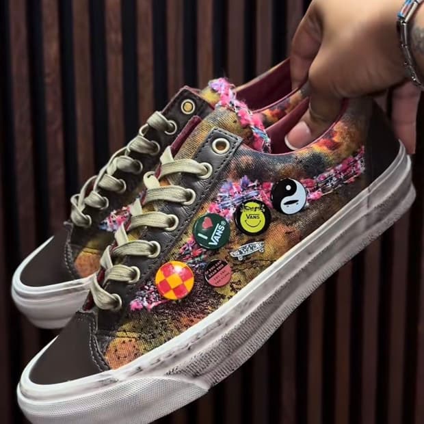 반스 프리미엄 올드스쿨 36 LX 수베니어 웜 브라운