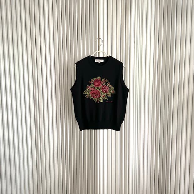 Dior knit vest 