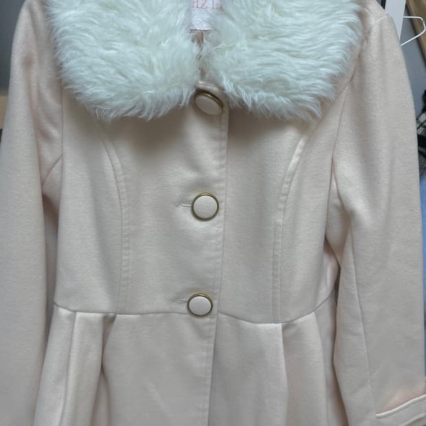 리즈리사 히메갸루 리본 퍼 코트