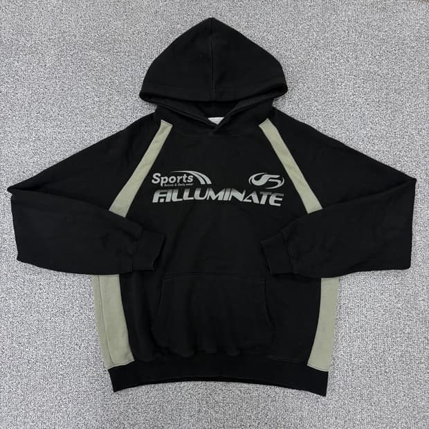 M 필루미네이트 후드티 오버핏 후디 0312J