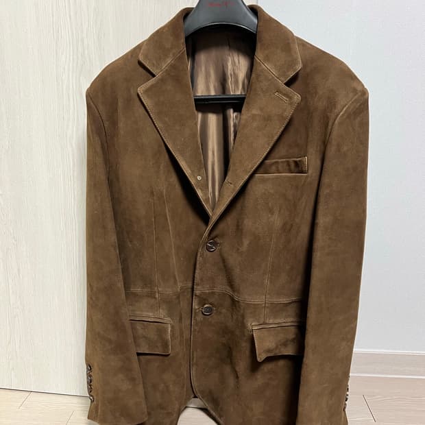 STU 고트 스웨이드 블레이저 브라운(M사이즈)