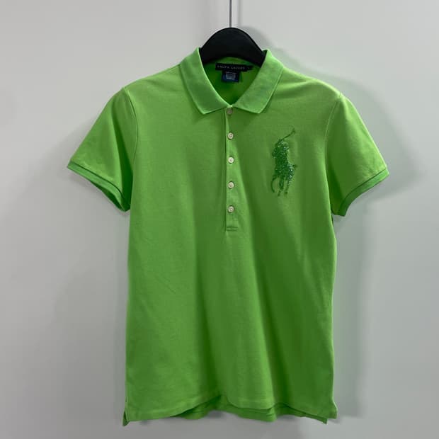 폴로 랄프로렌 우먼스 빅포니 반팔 카라티 (on.521)