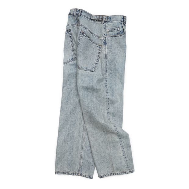 [L] 이예 yiyae wide washed 데님 블루