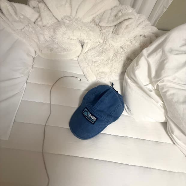 데우스 데님 볼캡 