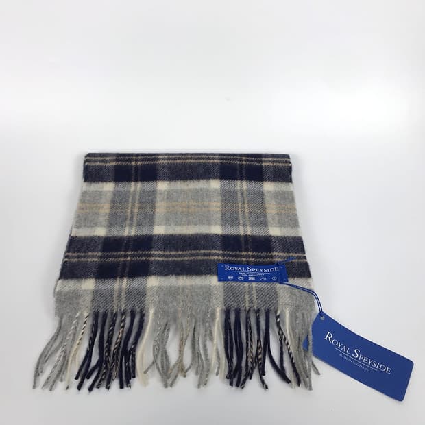 로얄 스페이사이드 캐시미어100 머플러 목도리 새상품