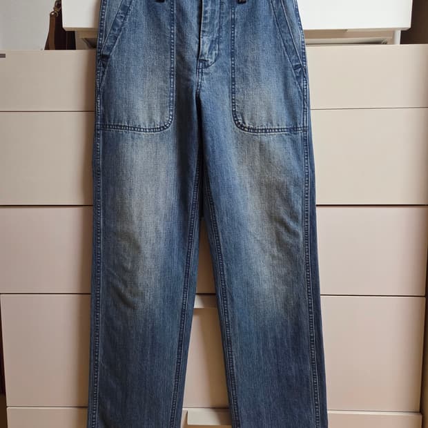 (29)유니클로jwa 데님베이커팬츠