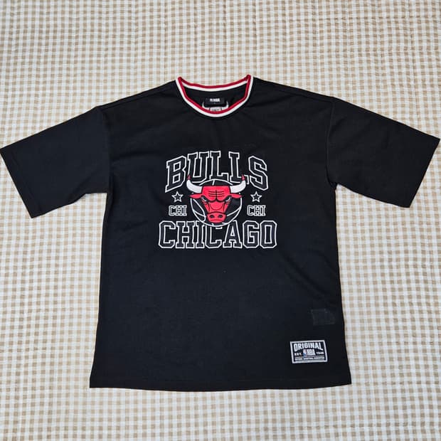 NBA 시카코 오버핏 반팔티 남자100