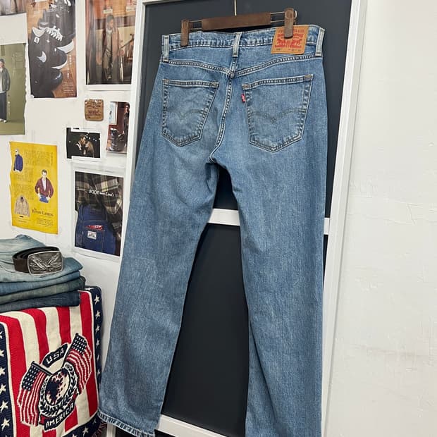 Levis 리바이스 559 릴렉스 스트레이트 연청 데님 팬츠