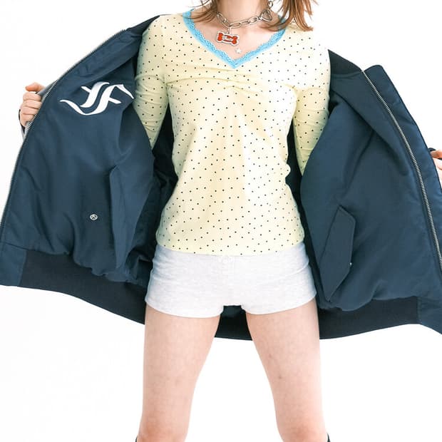 샵페어리 패치 봄버 패디드 자켓 컬러 교환!