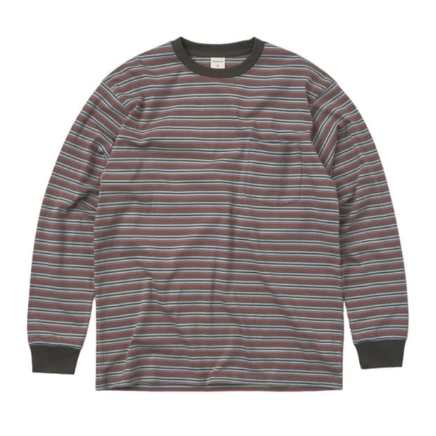 (S) 카키스 23SS 보더티 SAGE 롱슬리브