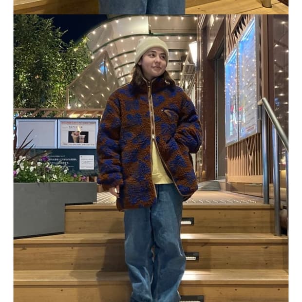 니들스 빔스 별주 보아플리스재킷