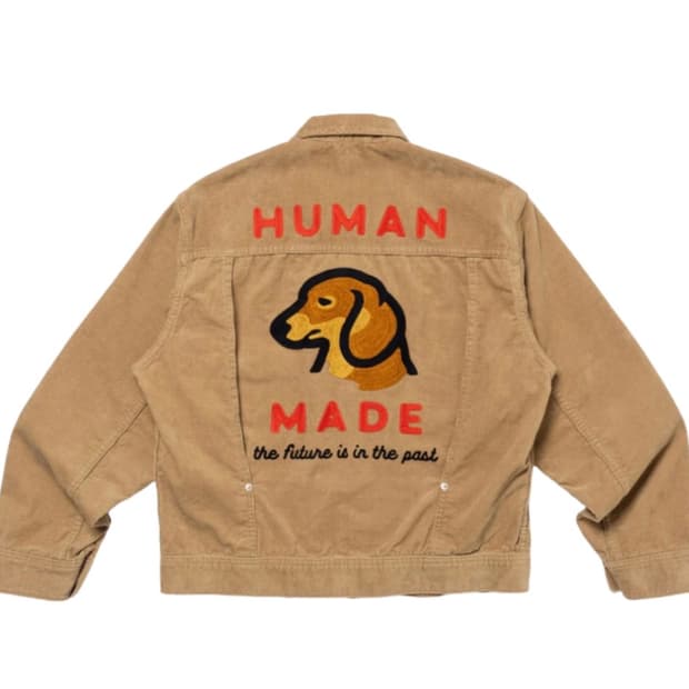 휴먼 메이드 닥스 코듀로이 워크 자켓 베이지