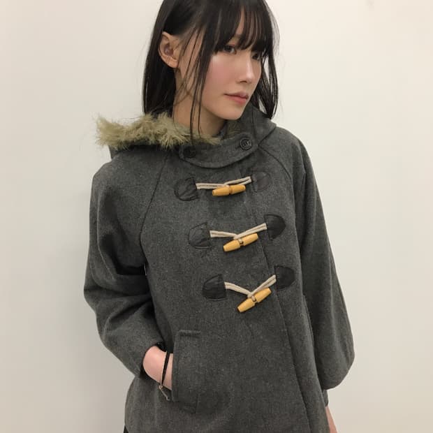 Earth Music Wool Blend Duffle Coat