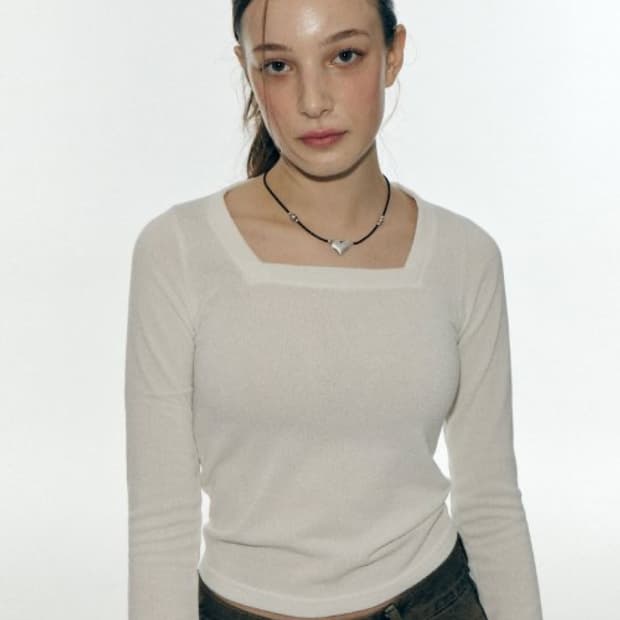 와이낫어스 스퀘어넥 긴팔 2장 일괄판매