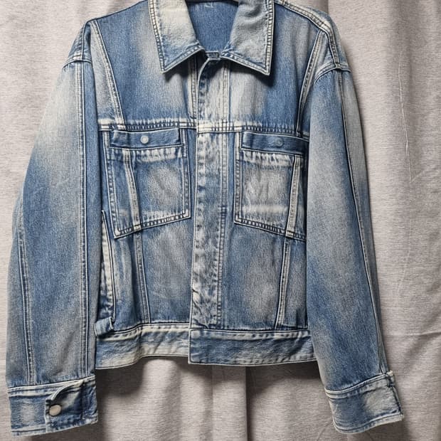 솔리드옴므 22fw 데님 자켓(샘플) 48 사이즈