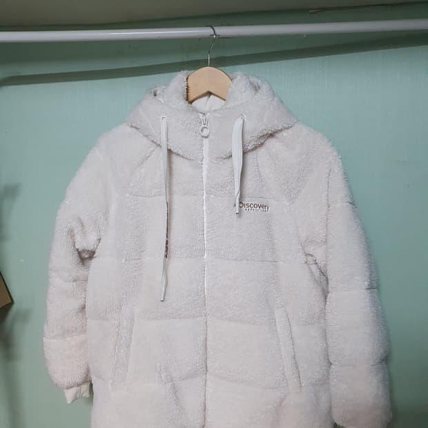 디스커버리 뽀글이 패딩 95
