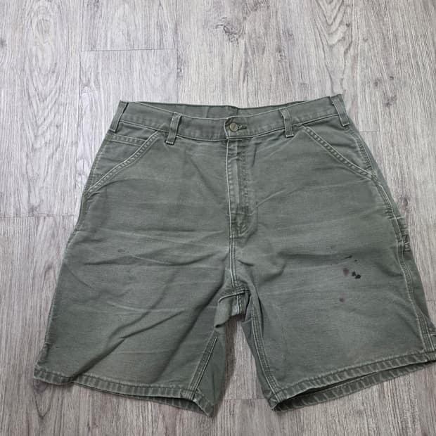 칼하트 모스그린 반바지