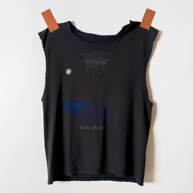빈티지 00s Darkthrone 티셔츠
