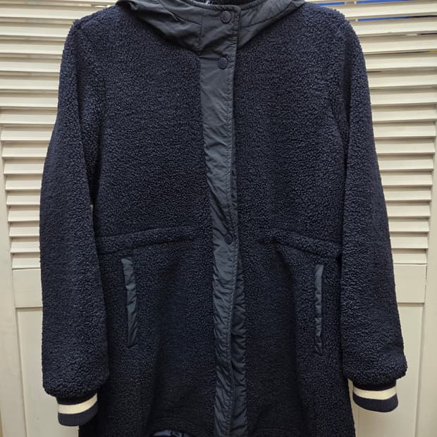 크로커다일레이디 후리스 양털 후드 점퍼