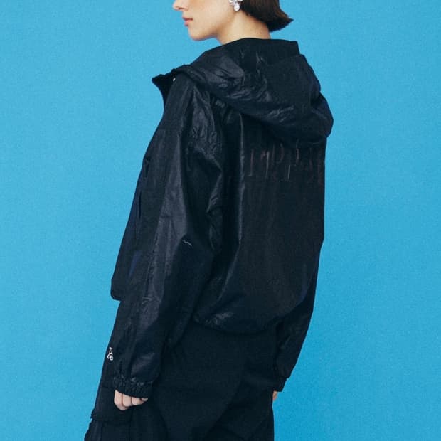 [정품] PIPPET 핍펫 글로시코팅 바람막이 후드자켓