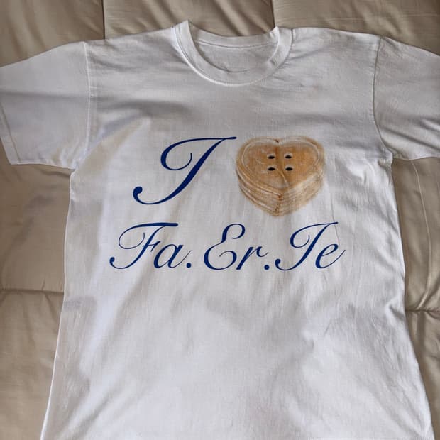 페어리 로고 티셔츠(블루)