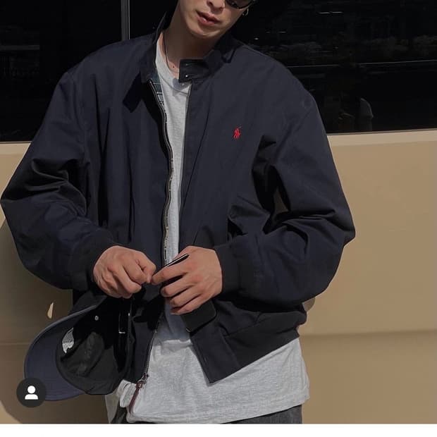 폴로 랄프로렌 코튼 트윌 해링턴 자켓 