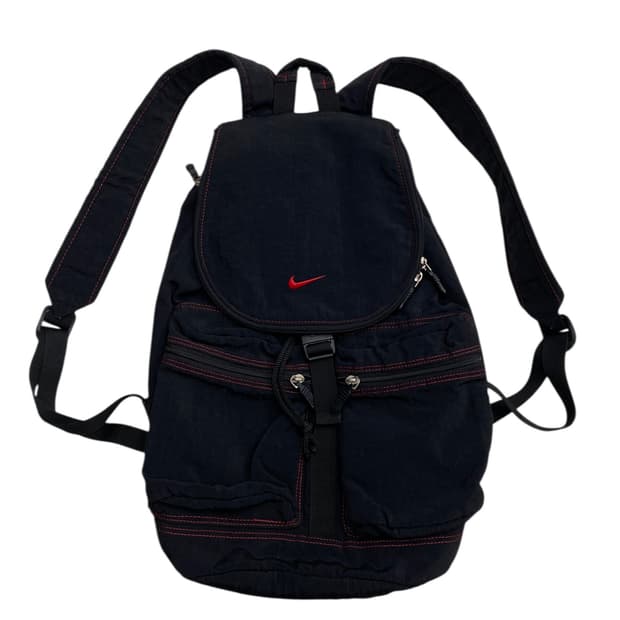 나이키 올드스쿨 레드스우시 블랙백팩