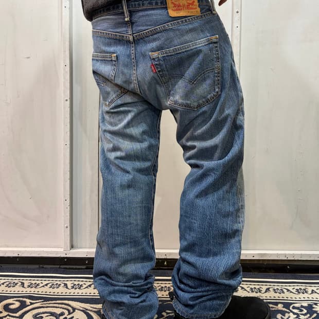 90s LEVIS 501 denim washing jeans