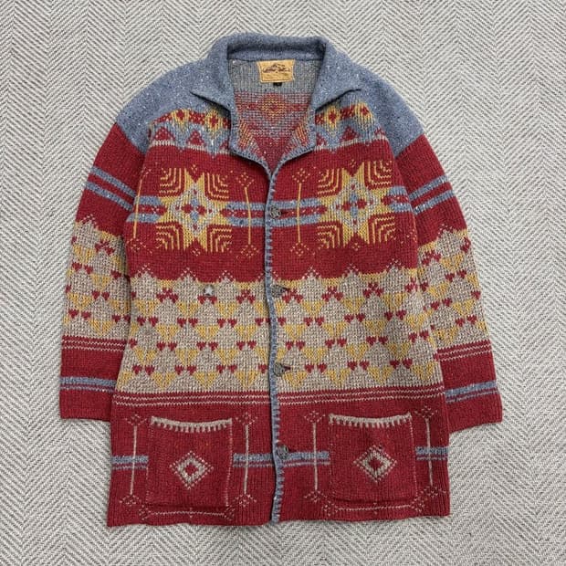 스노위 피크 뉴질랜드 울 가디건 v1660