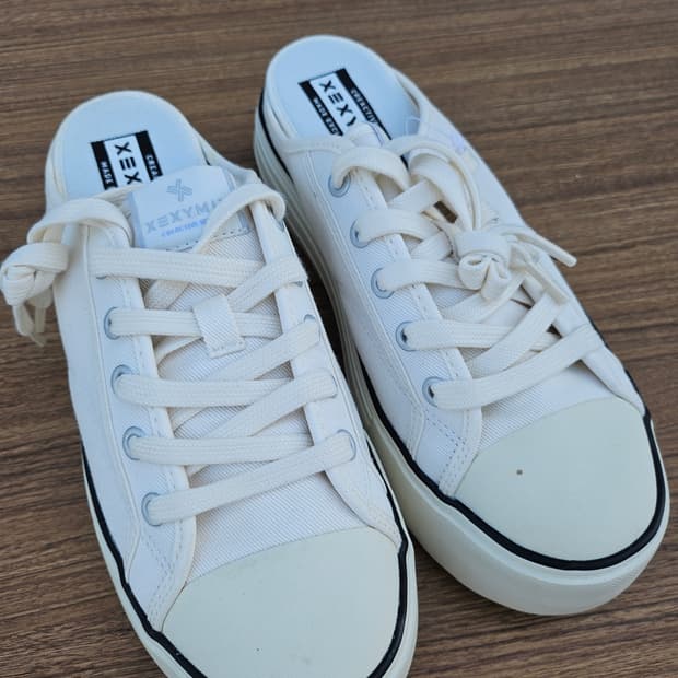 젝시믹 캔버스 뮬 스니커즈 260사이즈