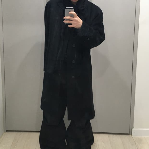 일본 캐시미어 100% 코트