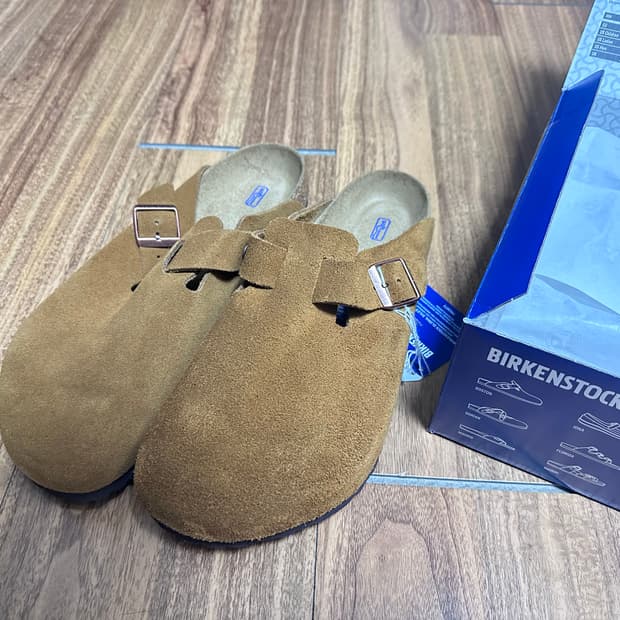 44 285 버켄스탁 보스턴 밍크 소프트 풋베드 레귤러핏