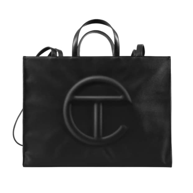텔파(TELFAR) 쇼핑백 미디움 블랙