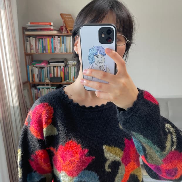 100% 알파카 페루산 니트