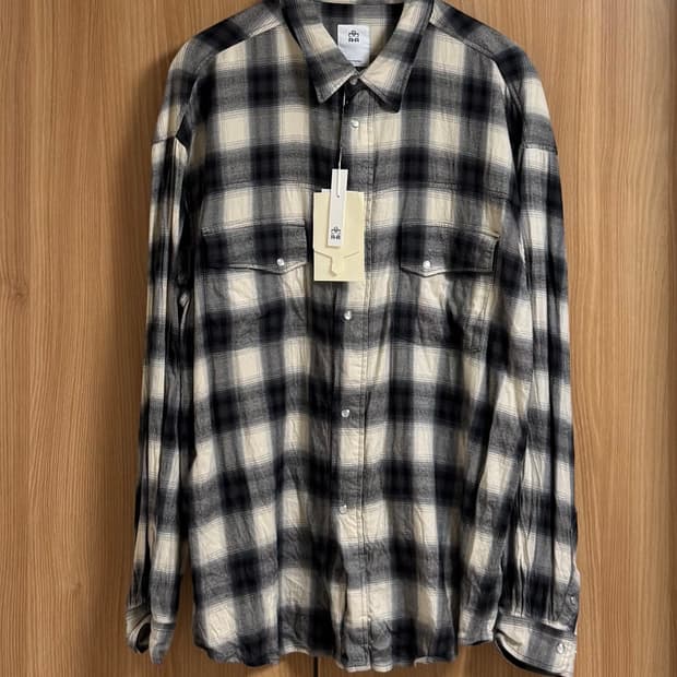 4) 폴리테루 웨스턴 셔츠 에크루