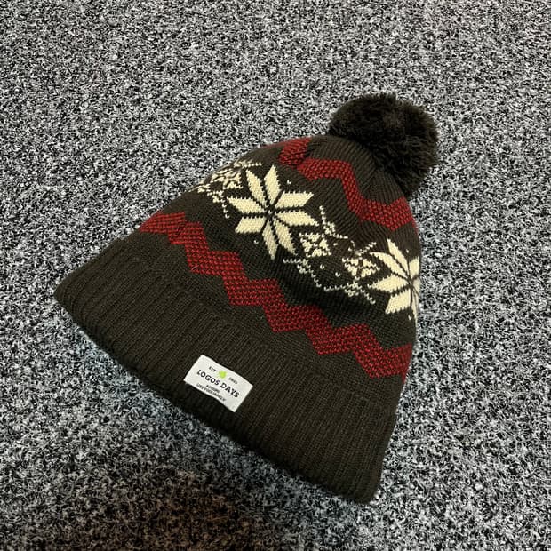 JPN 로고스 데이즈  LOGOS DAYS  털모자 비니