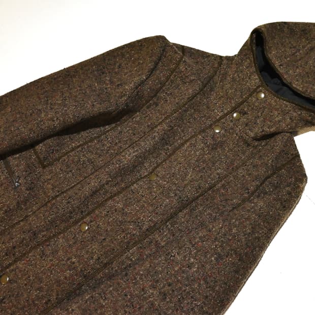 Miumiu 1998aw bolied wool tweed coat