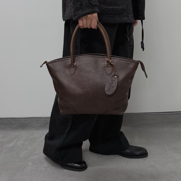 Margaret Howell grain leather bag