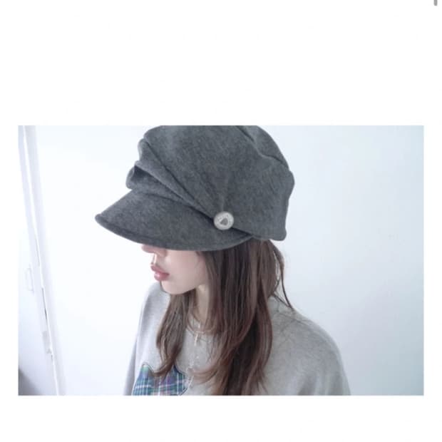 히피디피 cookie hat 차콜