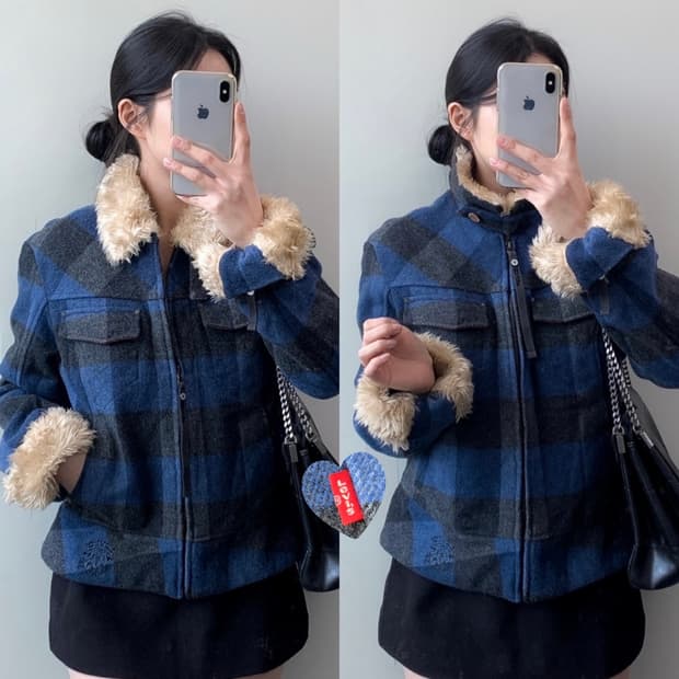 리바이스 퍼 자켓