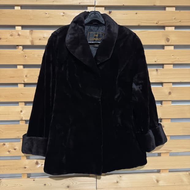 깎은 밍크 자켓