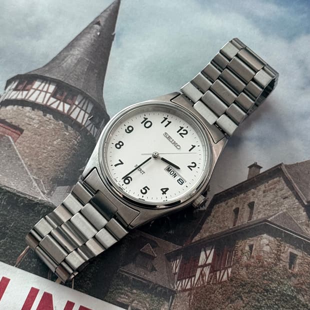 세이코 Seiko 쿼츠 SPRIT 아라빅 