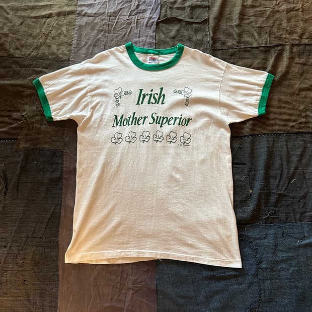 90s USA Hanes Vintage Ringer T Shirt
