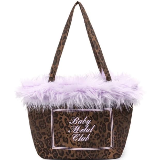 베이비메탈클럽 베메클 샤기백 라벤더