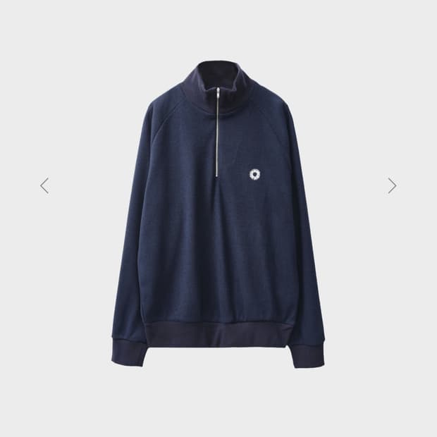 999휴머니티 하프 집업 니트 블랙 2