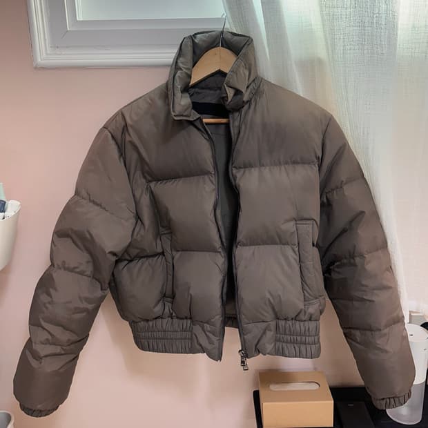 플랙 PLAC 숏패딩