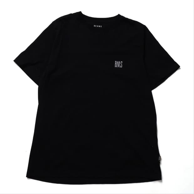 빔즈 BEAMS Logo Embroidered T-shirt 
