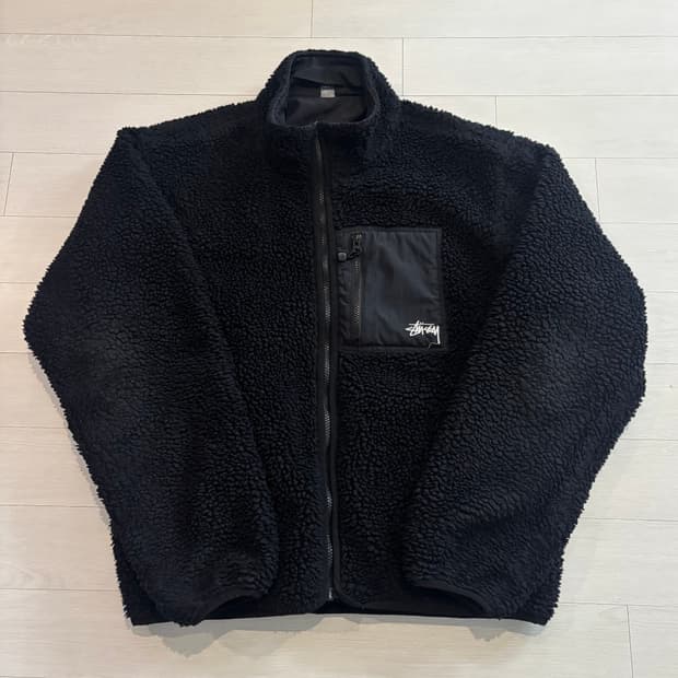 스투시 쉐르파 리버시블 자켓 M