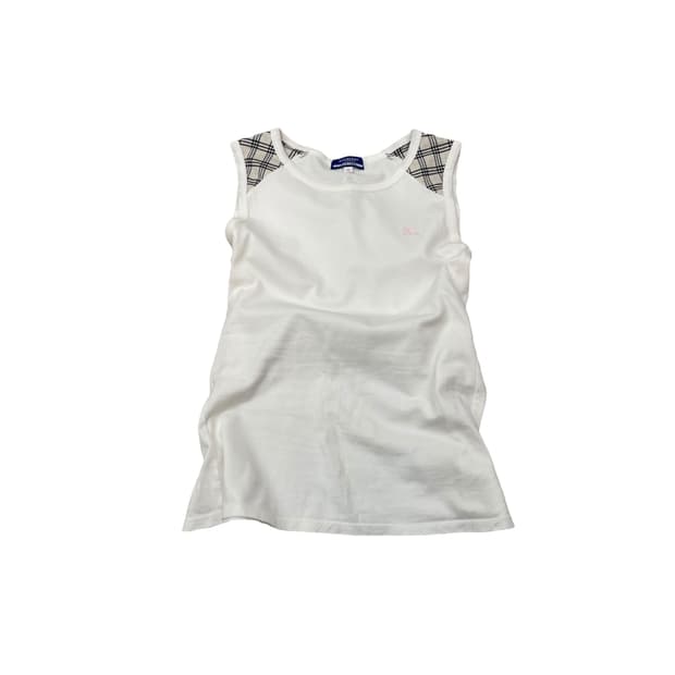 Burberry blue label pattern sleeveless